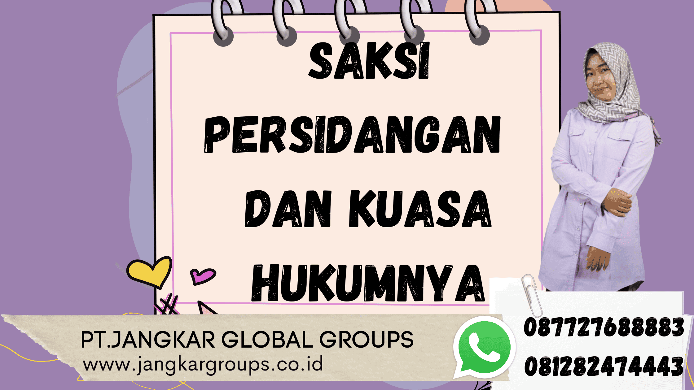 SAKSI PERSIDANGAN DAN kuasa hukumnya