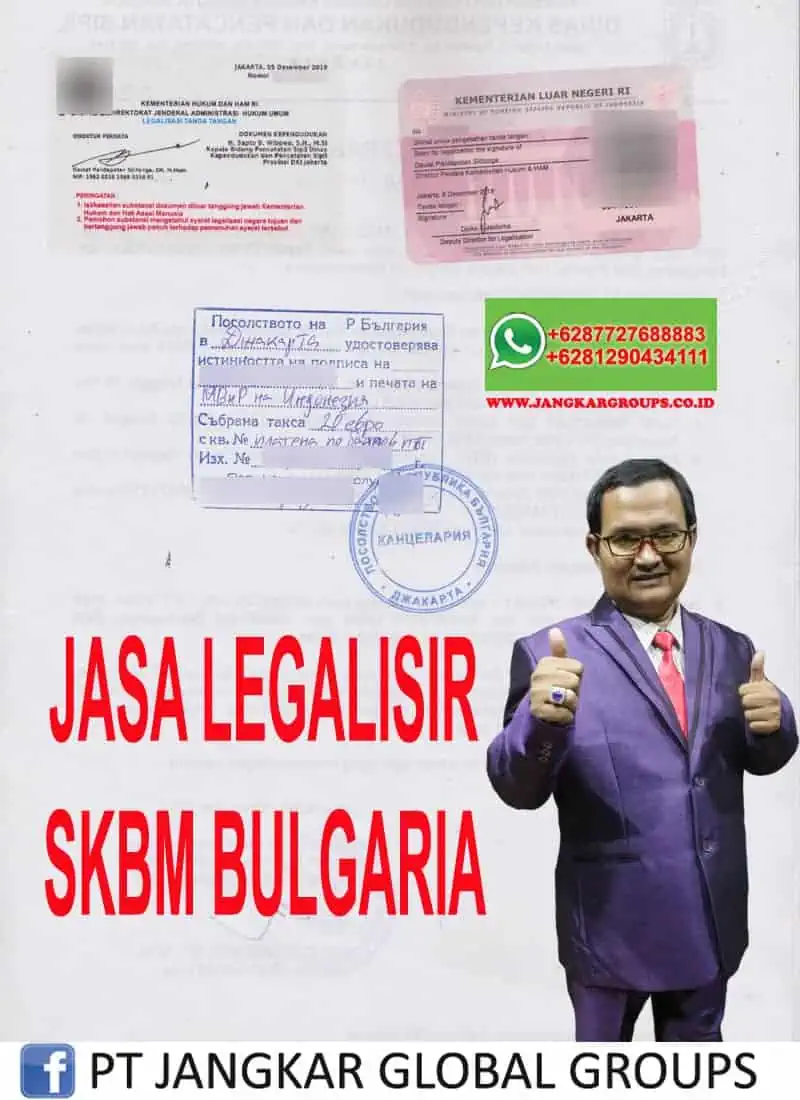 JASA LEGALISIR SKBM BULGARIA