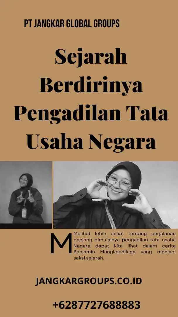 Sejarah Berdirinya Pengadilan Tata Usaha Negara