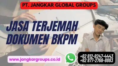 Jasa Terjemah Dokumen BKPM