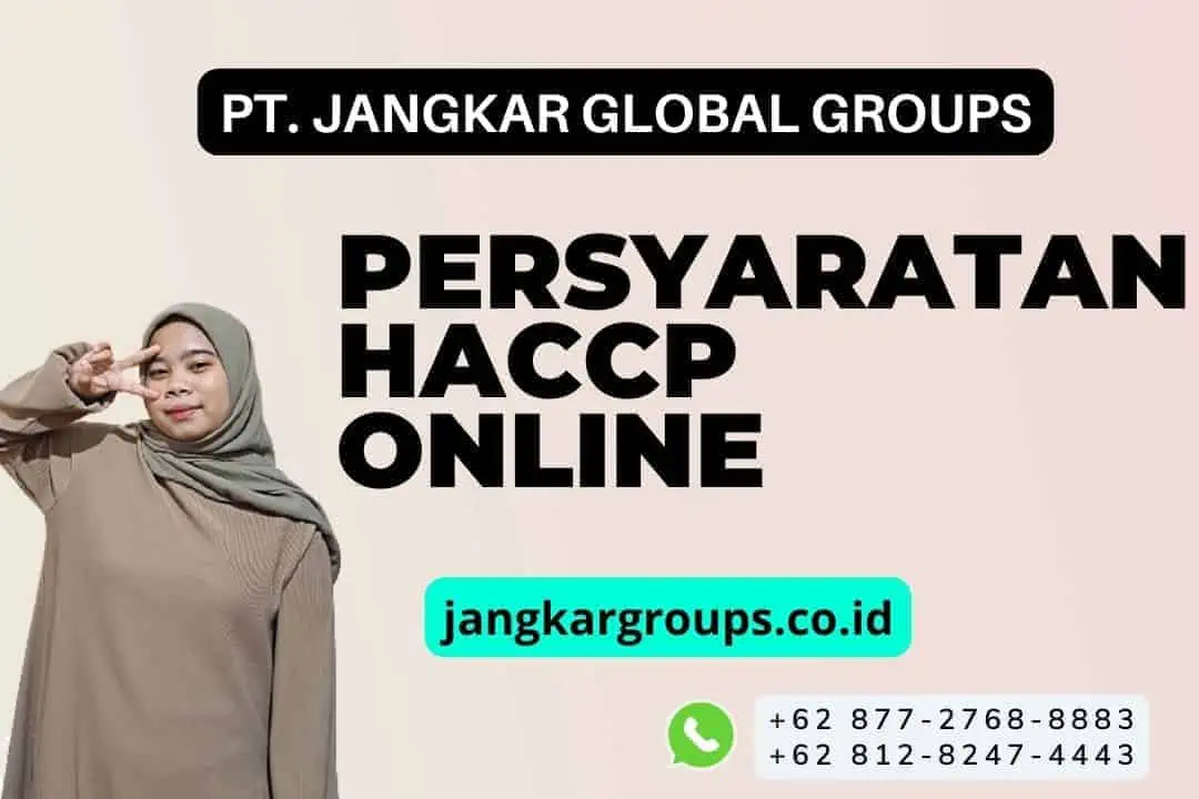 Persyaratan HACCP Online