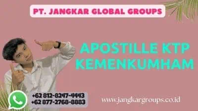 Apostille KTP Kemenkumham