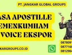 Jasa Apostille Kemenkumham Invoice Ekspor