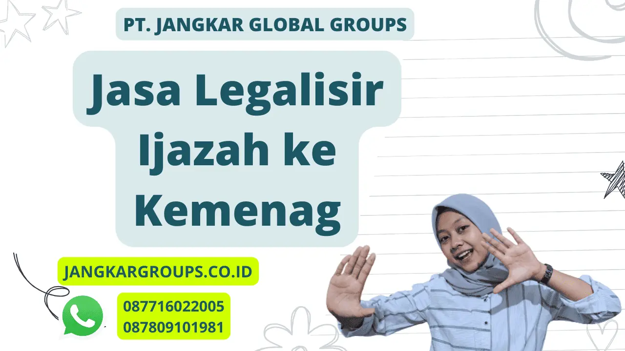 Jasa Legalisir Ijazah ke Kemenag