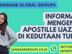 Informasi Mengenai Apostille Ijazah di Kedutaan Turki