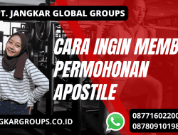 CARA ingin membuat permohonan apostile Ditjen AHU Login