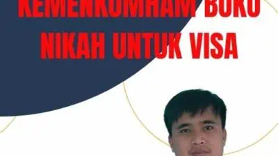 Legalisir Kemenkumham Buku Nikah Untuk Visa