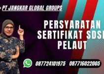 Sertifikat SDSD Pelaut Terpercaya