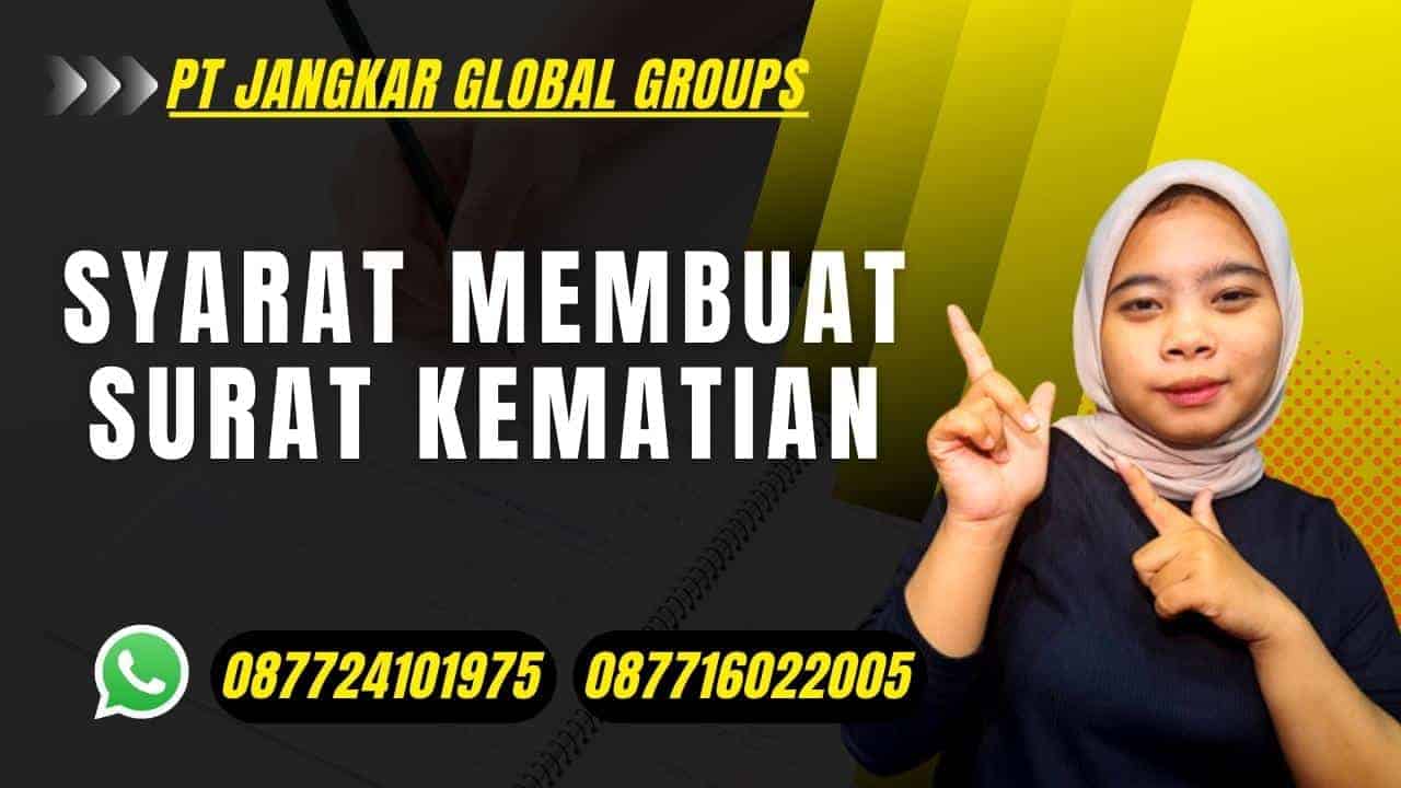 Syarat Membuat Surat Kematian