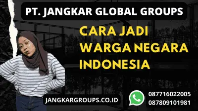 cara jadi warga negara indonesia