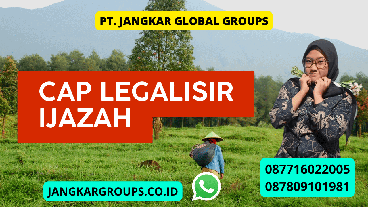 cap legalisir ijazah