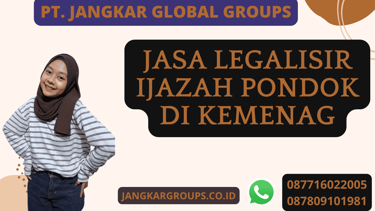 Jasa Legalisir Ijazah Pondok di Kemenag