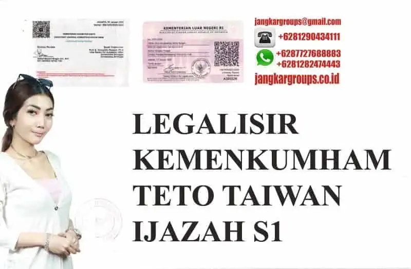 Legalisir Kemenkumham Ijazah S1