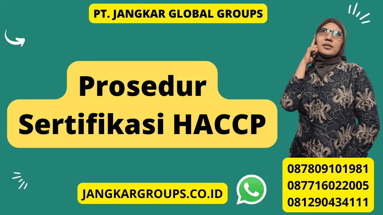 Prosedur Sertifikasi HACCP