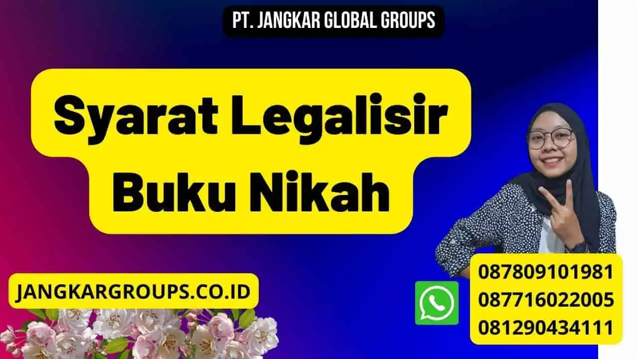 Syarat Legalisir Buku Nikah