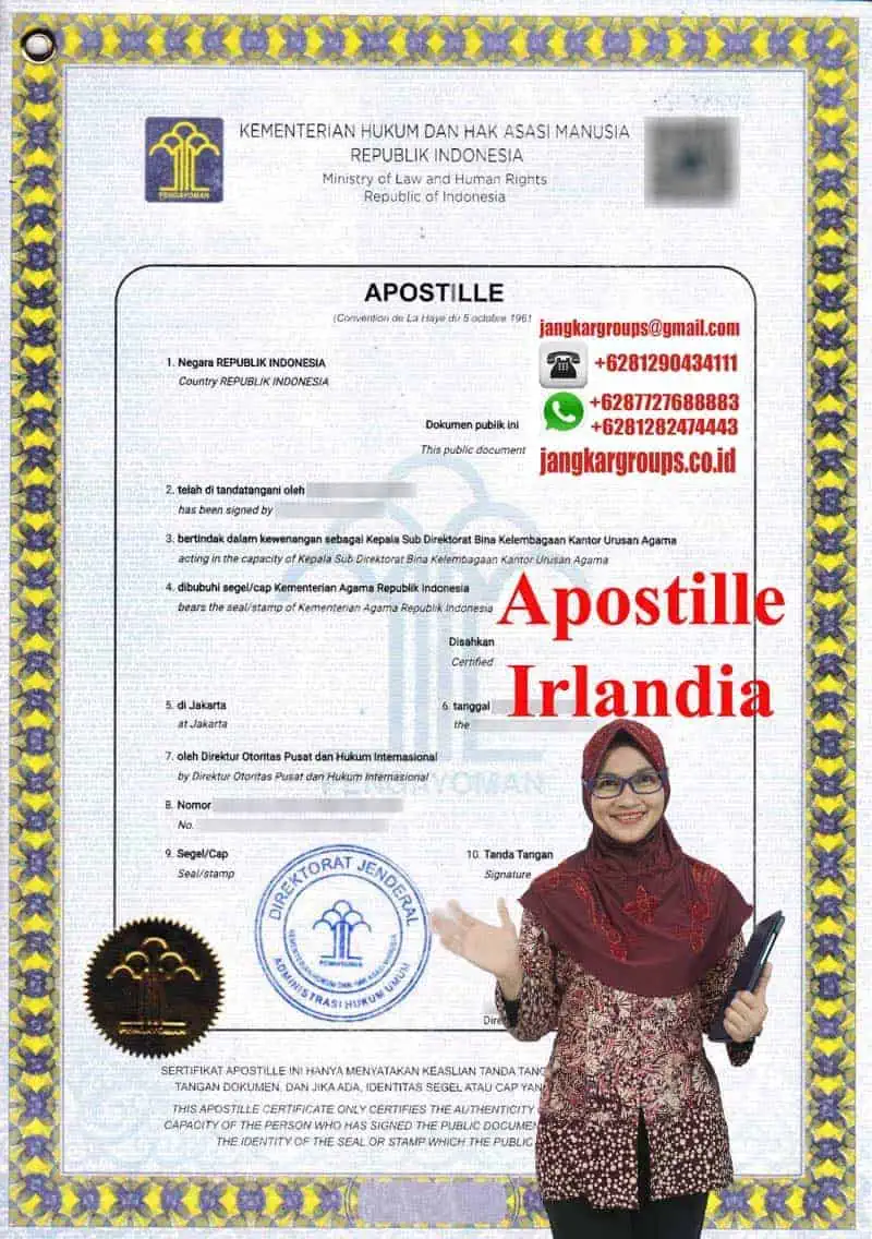 Apostille Irlandia