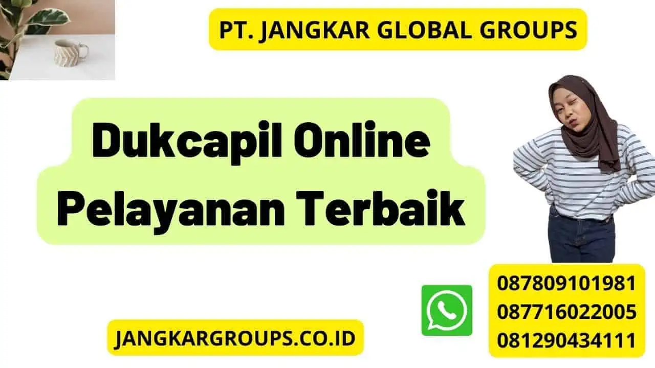 Website Dukcapil Online Pelayanan Terbaik