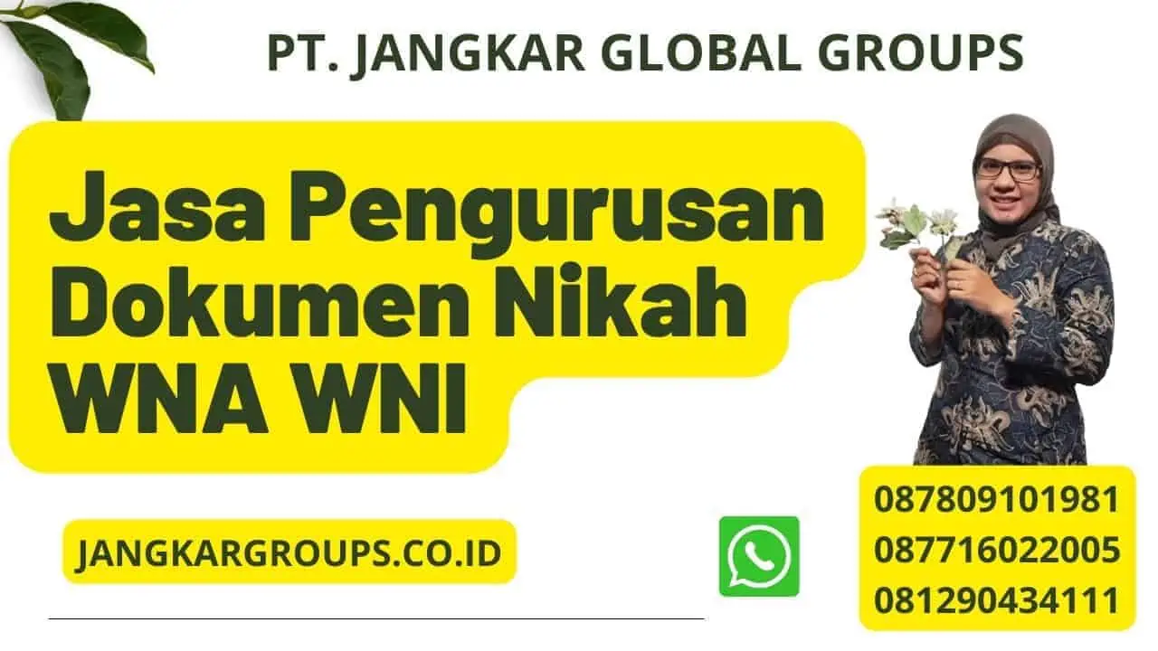 Jasa Pengurusan Dokumen Nikah WNA WNI