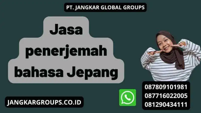 Jasa penerjemah bahasa Jepang