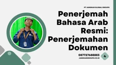 Penerjemah Bahasa Arab Resmi: Penerjemahan Dokumen