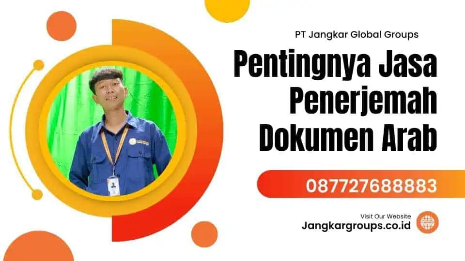 Pentingnya Jasa Penerjemah Dokumen Arab