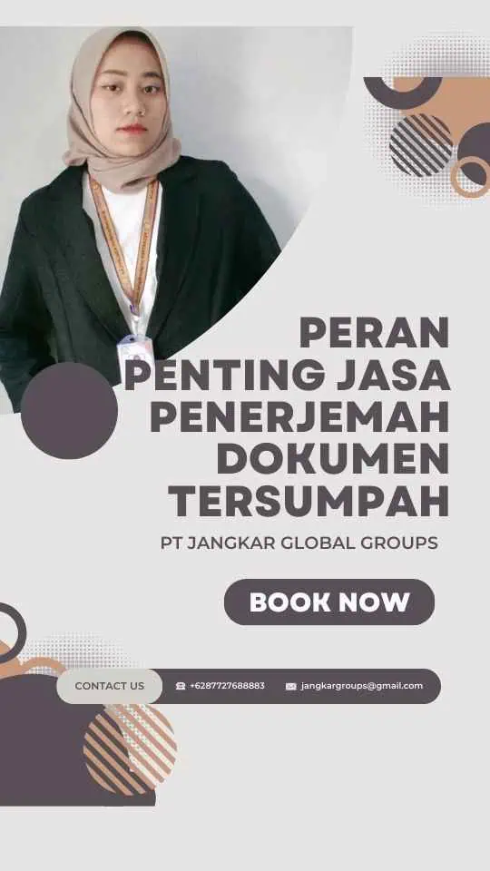 Peran Penting Jasa Penerjemah Dokumen Tersumpah