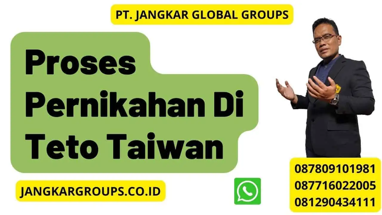 Proses Pernikahan Di Teto Taiwan