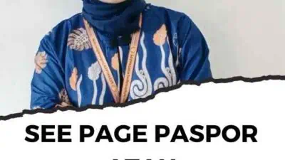 See Page Paspor Atau Endorsement Paspor