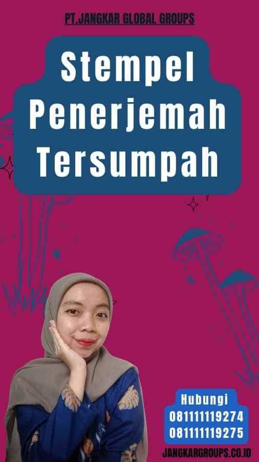 Stempel Penerjemah Tersumpah