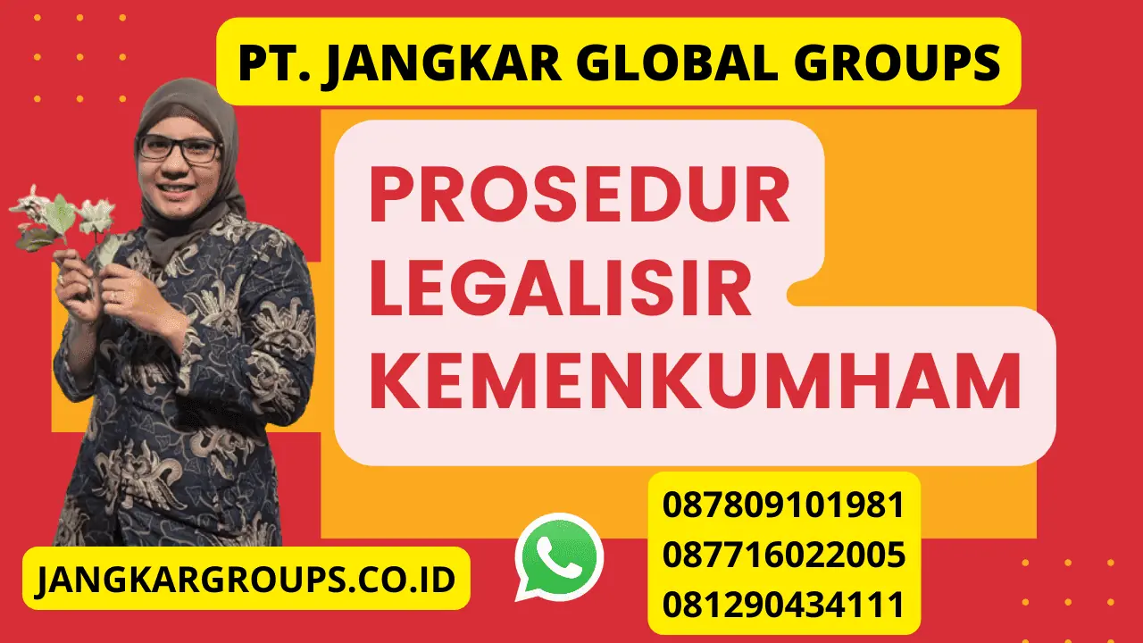 Prosedur Legalisir Kemenkumham