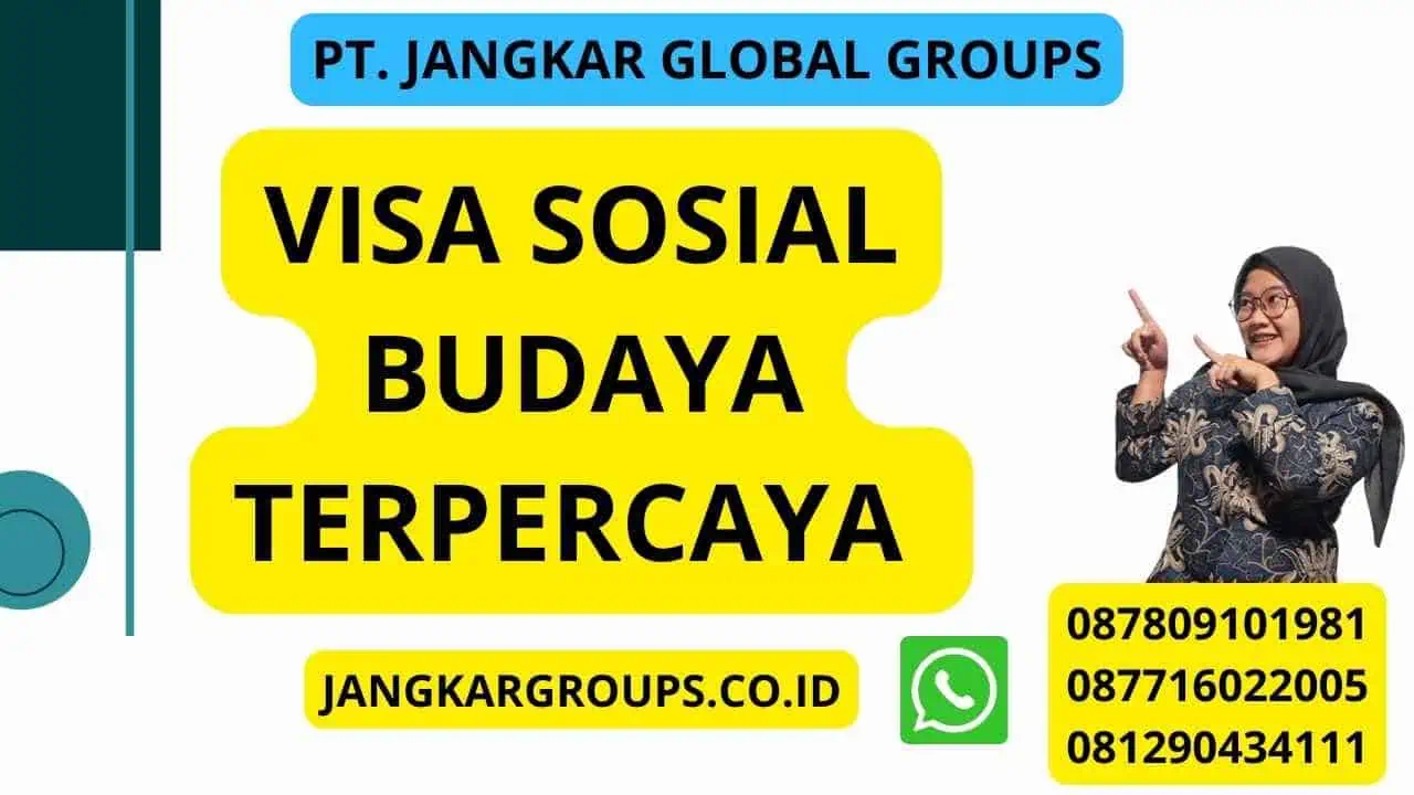 VISA SOSIAL BUDAYA TERPERCAYA 