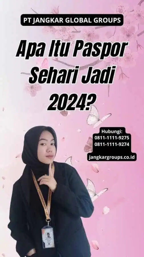 Apa Itu Paspor Sehari Jadi 2024