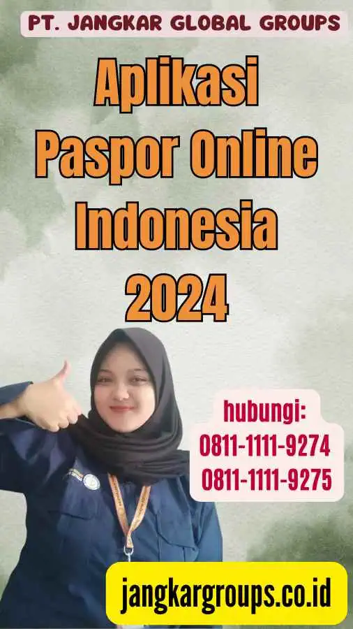 Aplikasi Paspor Online Indonesia 2024