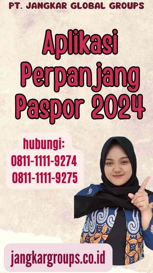 Aplikasi Perpanjang Paspor 2024