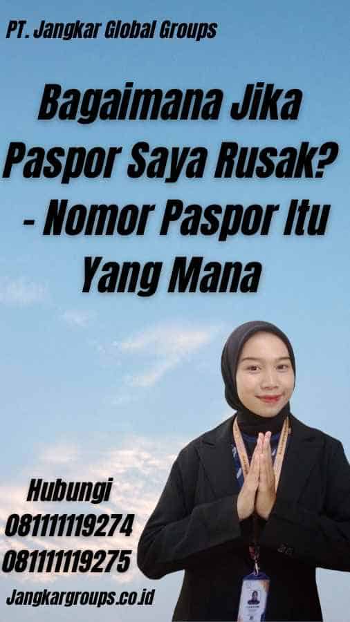 Bagaimana Jika Paspor Saya Rusak? - Nomor Paspor Itu Yang Mana