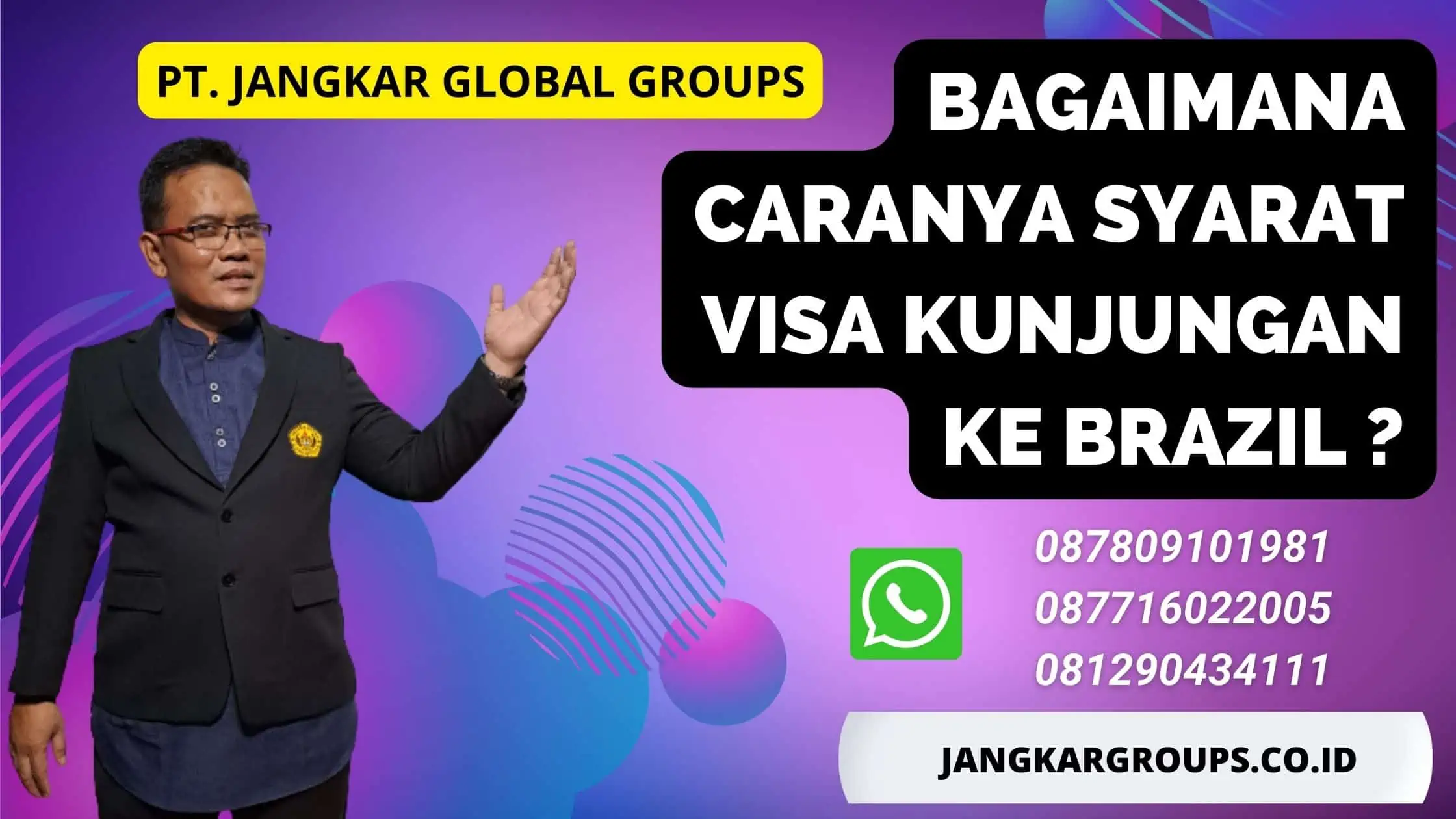 Bagaimana caranya Syarat Visa Kunjungan Ke Brazil ?