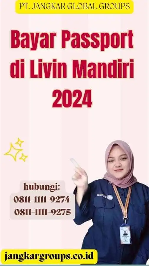 Bayar Passport di Livin Mandiri 2024