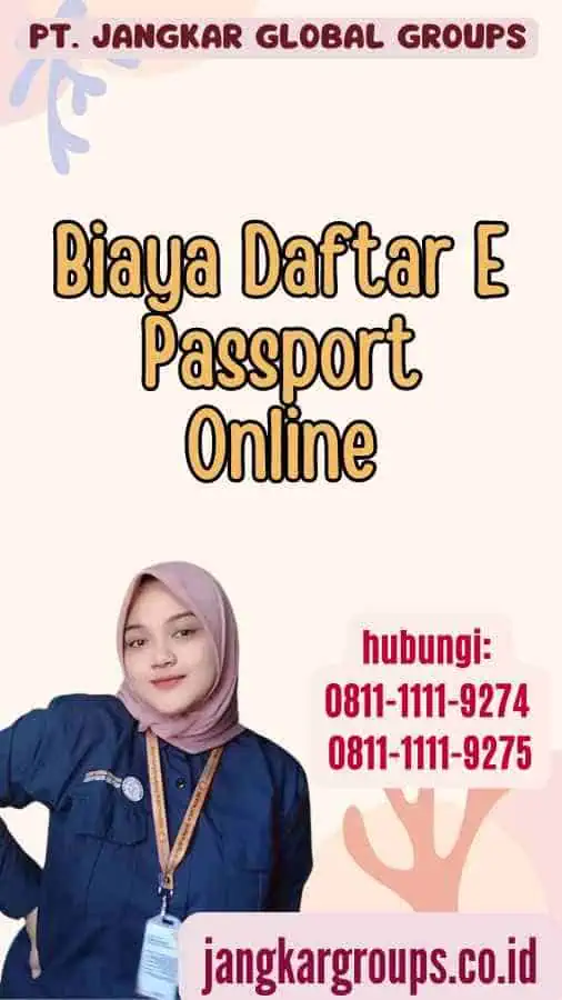 Biaya Daftar E Passport Online