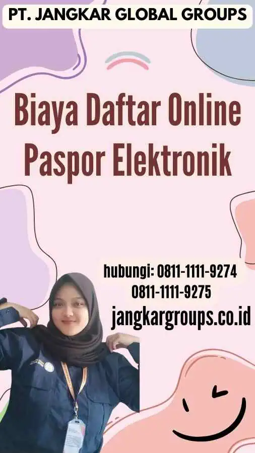 Biaya Daftar Online Paspor Elektronik