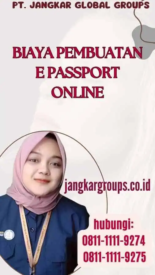 Biaya Pembuatan E Passport Online