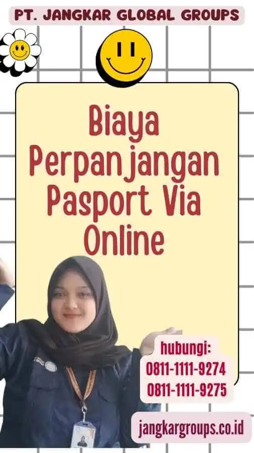 Biaya Perpanjangan Pasport Via Online