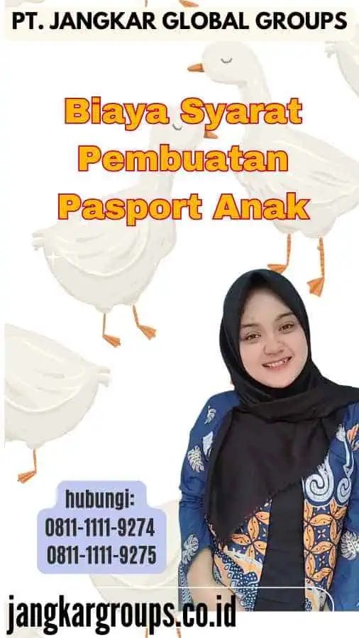 Biaya Syarat Pembuatan Pasport Anak