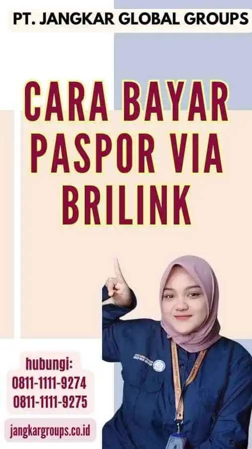 Cara Bayar Paspor Via Brilink