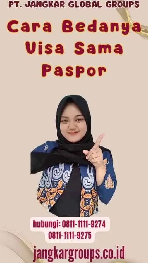 Cara Bedanya Visa Sama Paspor