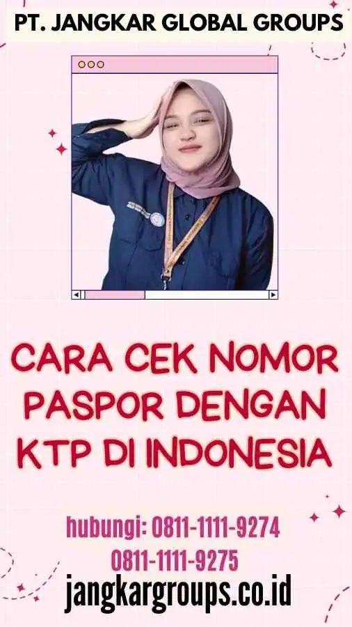 Cara Cek Nomor Paspor dengan KTP di Indonesia