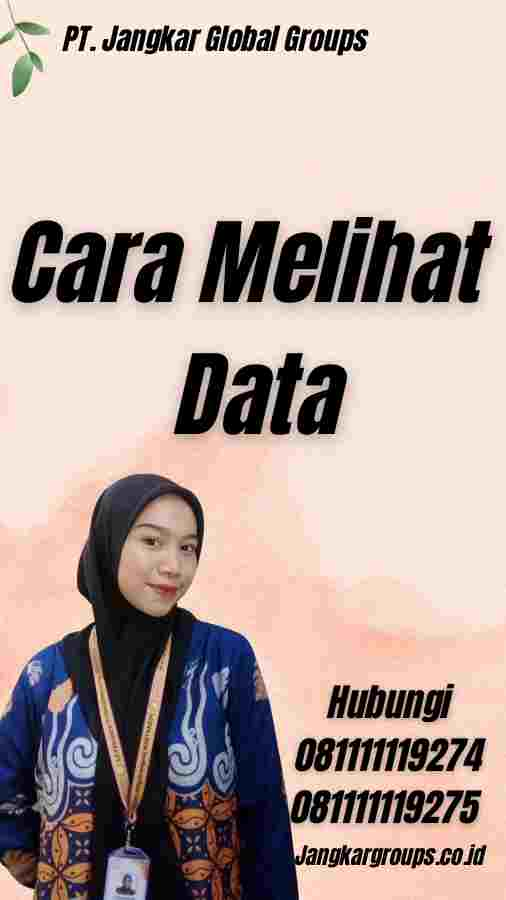 Cara Melihat Data