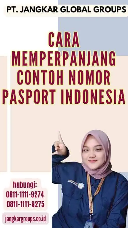 Cara Memperpanjang Contoh Nomor Pasport Indonesia