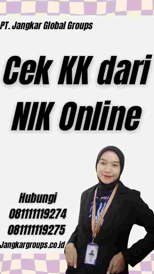 Cek KK dari NIK Online