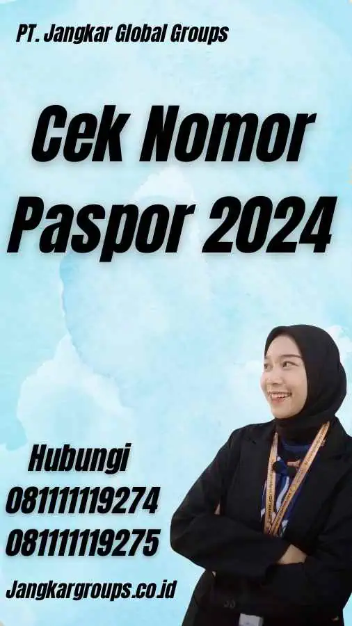 Cek Nomor Paspor 2024