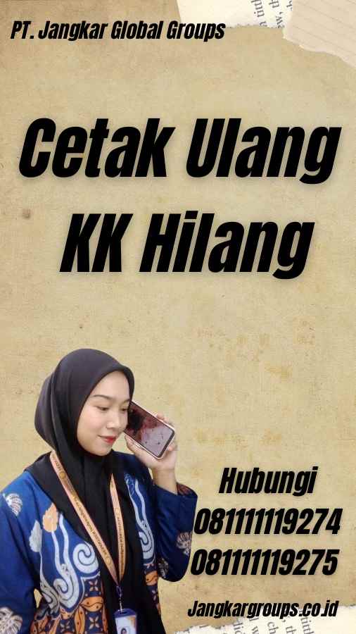 Cetak Ulang KK Hilang